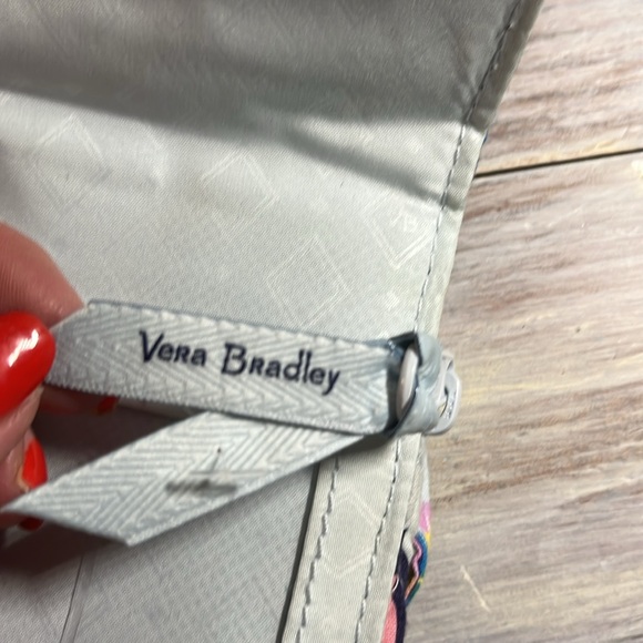 Vera Bradley wallet with straps. Floral pattern. Good condition. - Picture 6 of 7